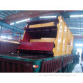 Linear vibrating screen for powders and granules